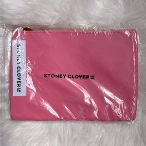 Stoney Clover Lane Flat Pouch (Guava) - NWT